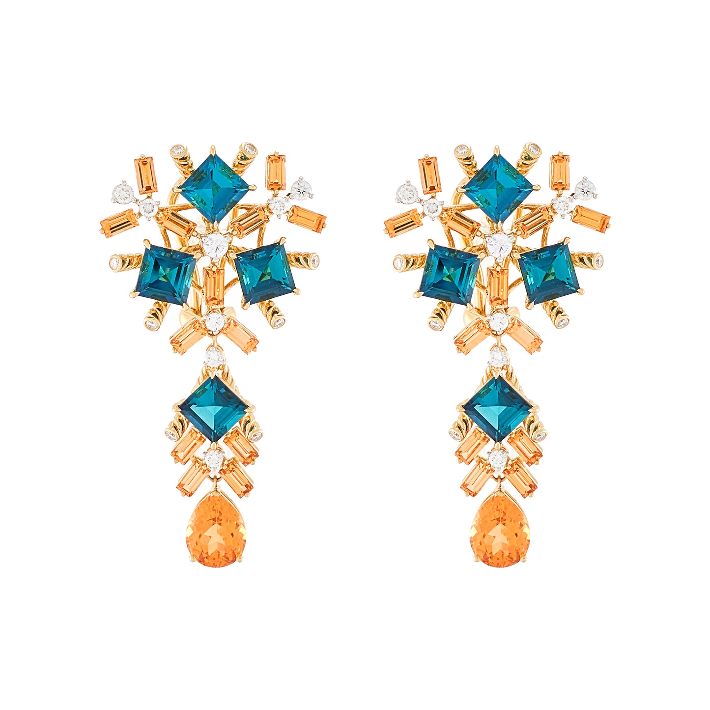 Bakhache Coloured Stones Earrings