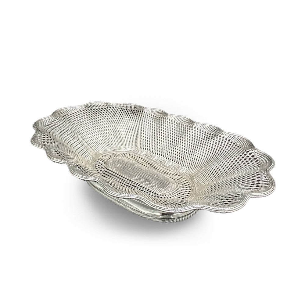 Christofle Large Oval Basket