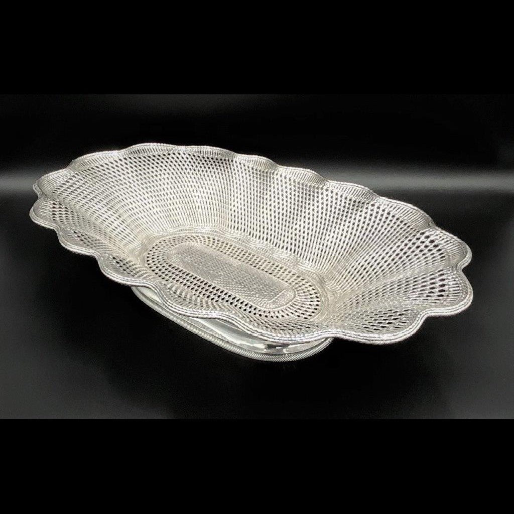 Christofle Large Oval Basket