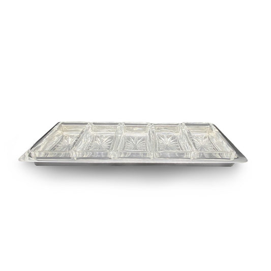 Appetizer Serving Tray - 5 Parts