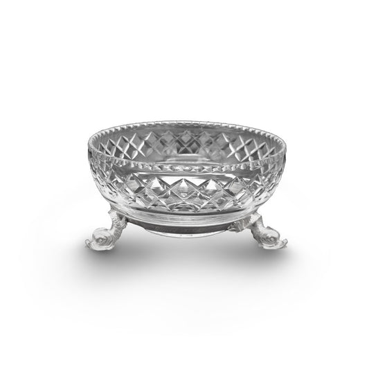 Christofle Crystal Bowl on a Plate Stand