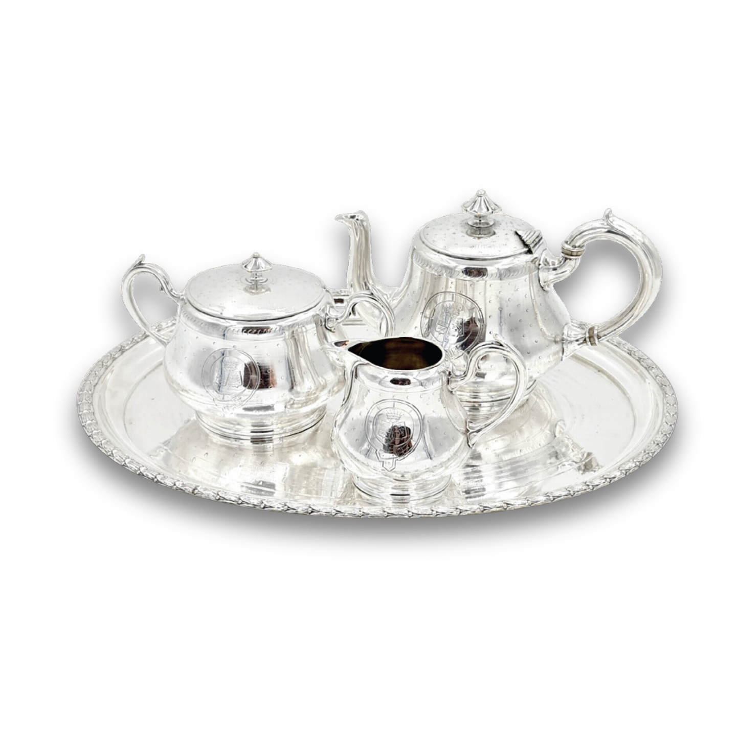 Christofle Antique Tea Service Set