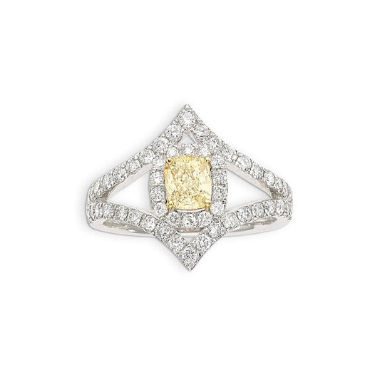 Michael Christoff Yellow Diamond Ring