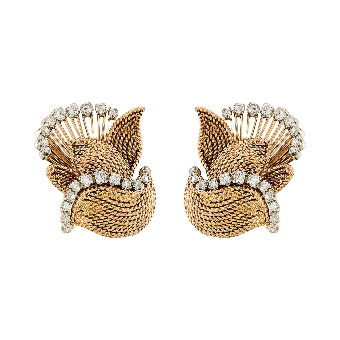Vintage Diamond Earrings