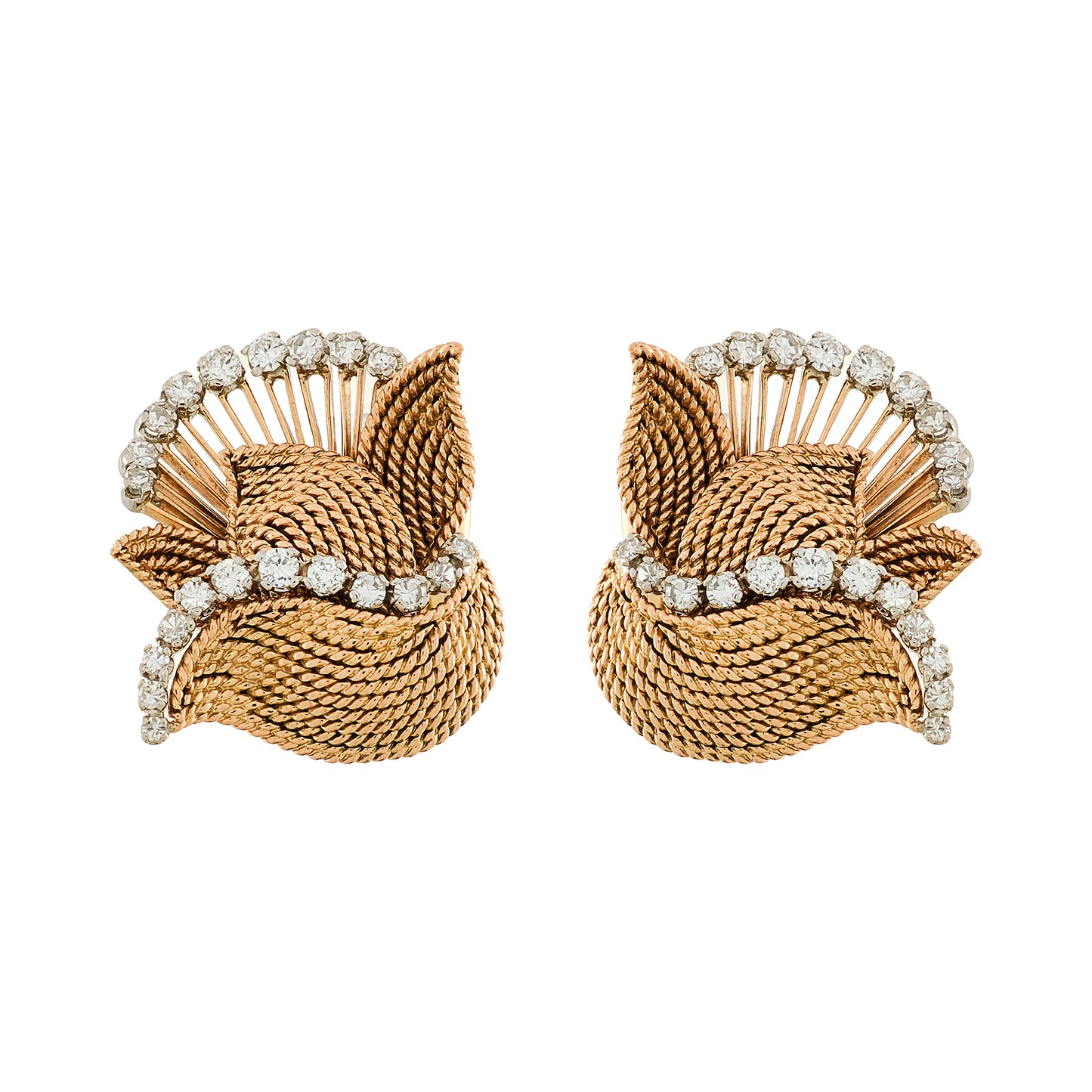 Vintage Diamond Earrings