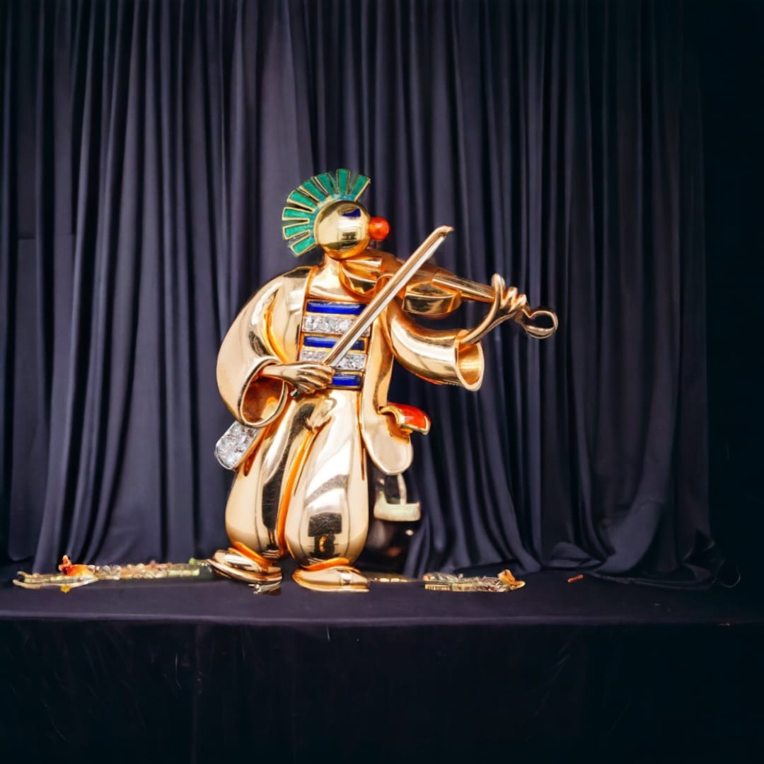 Patek Philippe Clown Brooch