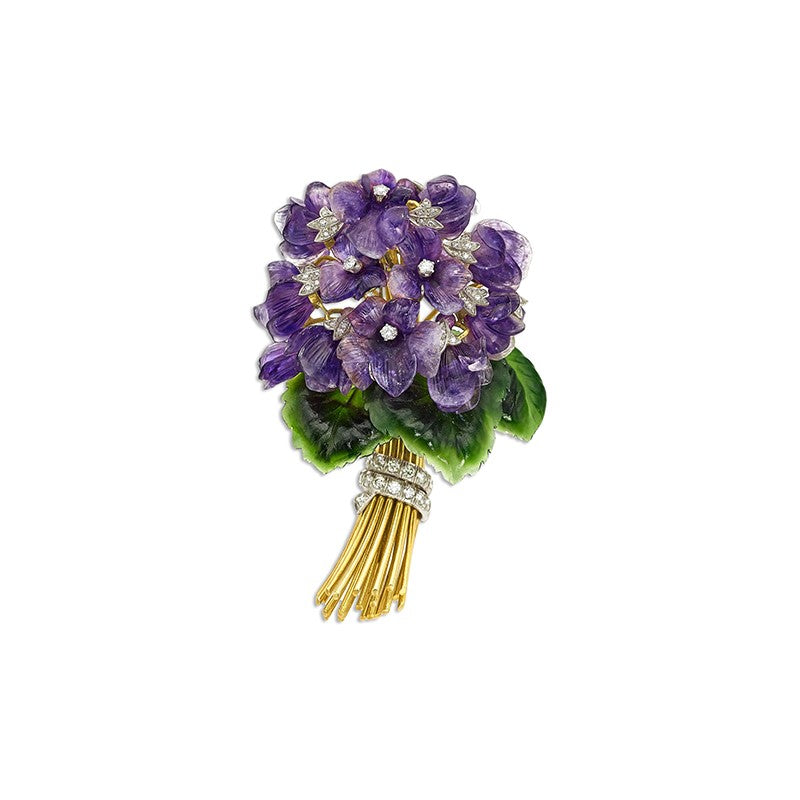 Vintage Flower Brooch