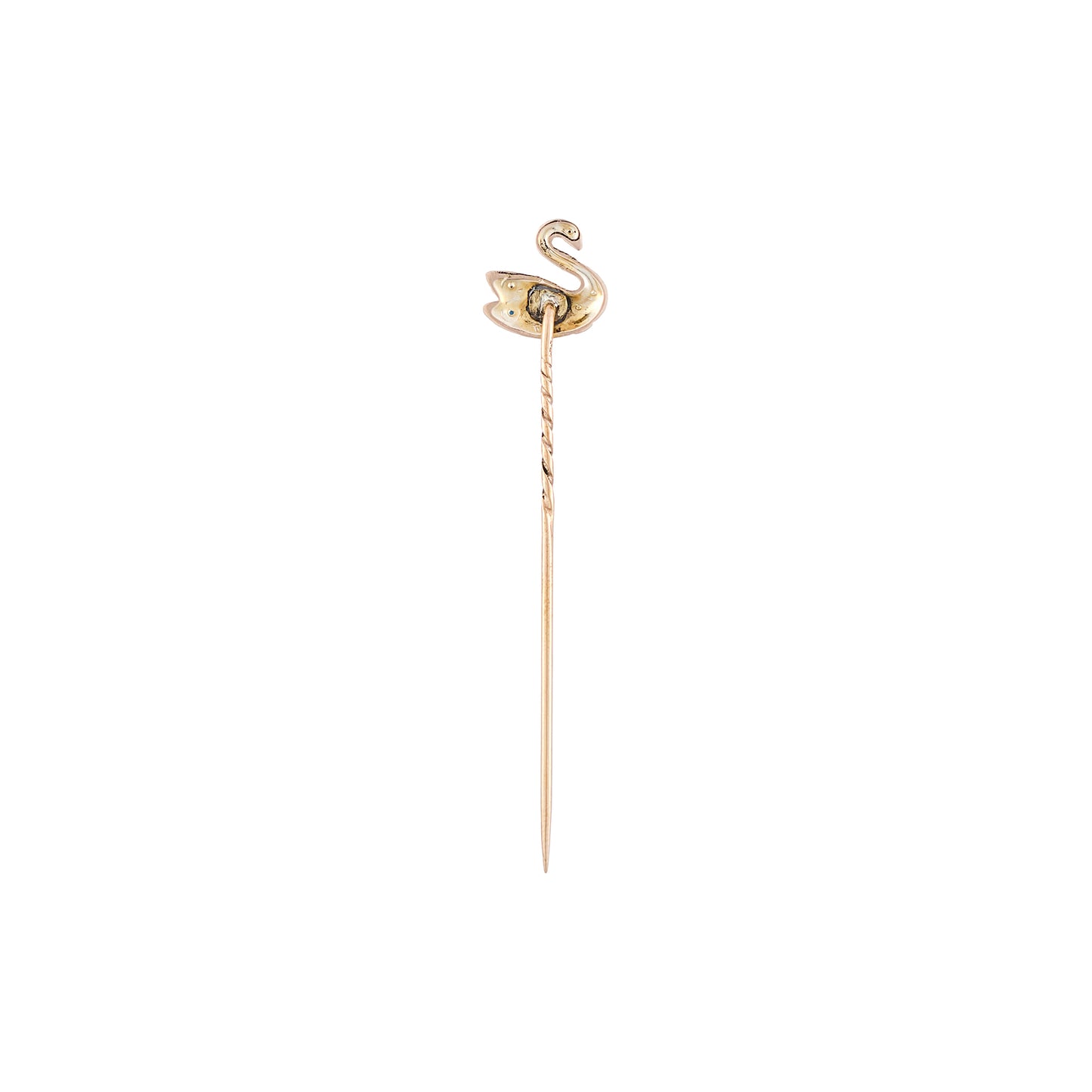 Antique Swan Stick Pin