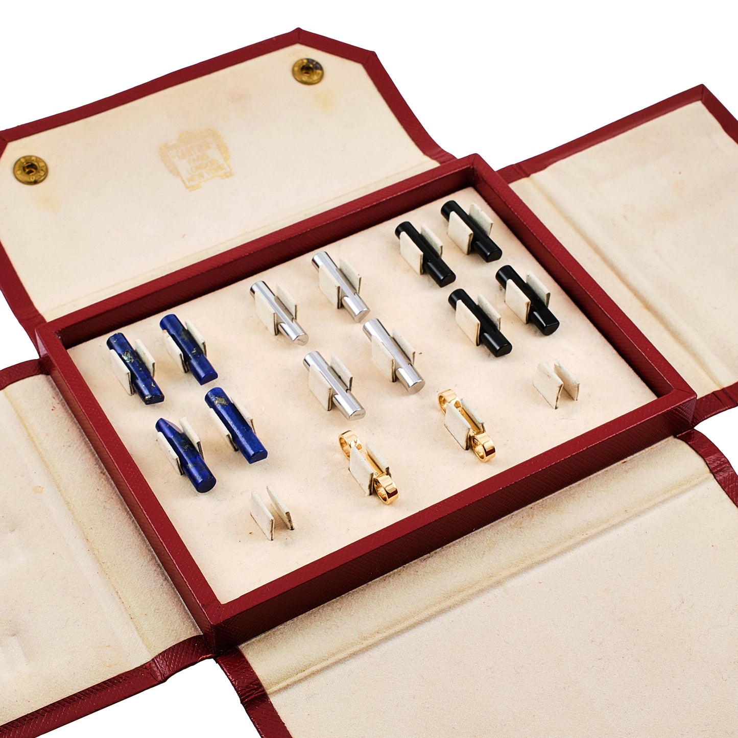 Cartier Interchangeable Cufflinks Set
