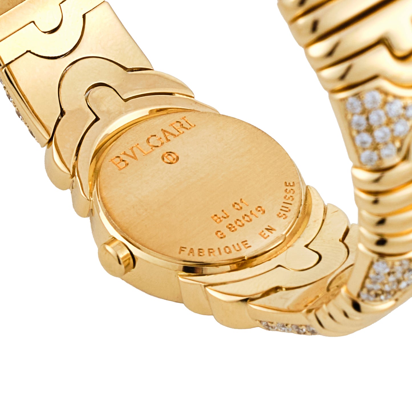 Bvlgari 'Parentesi' Diamond Watch