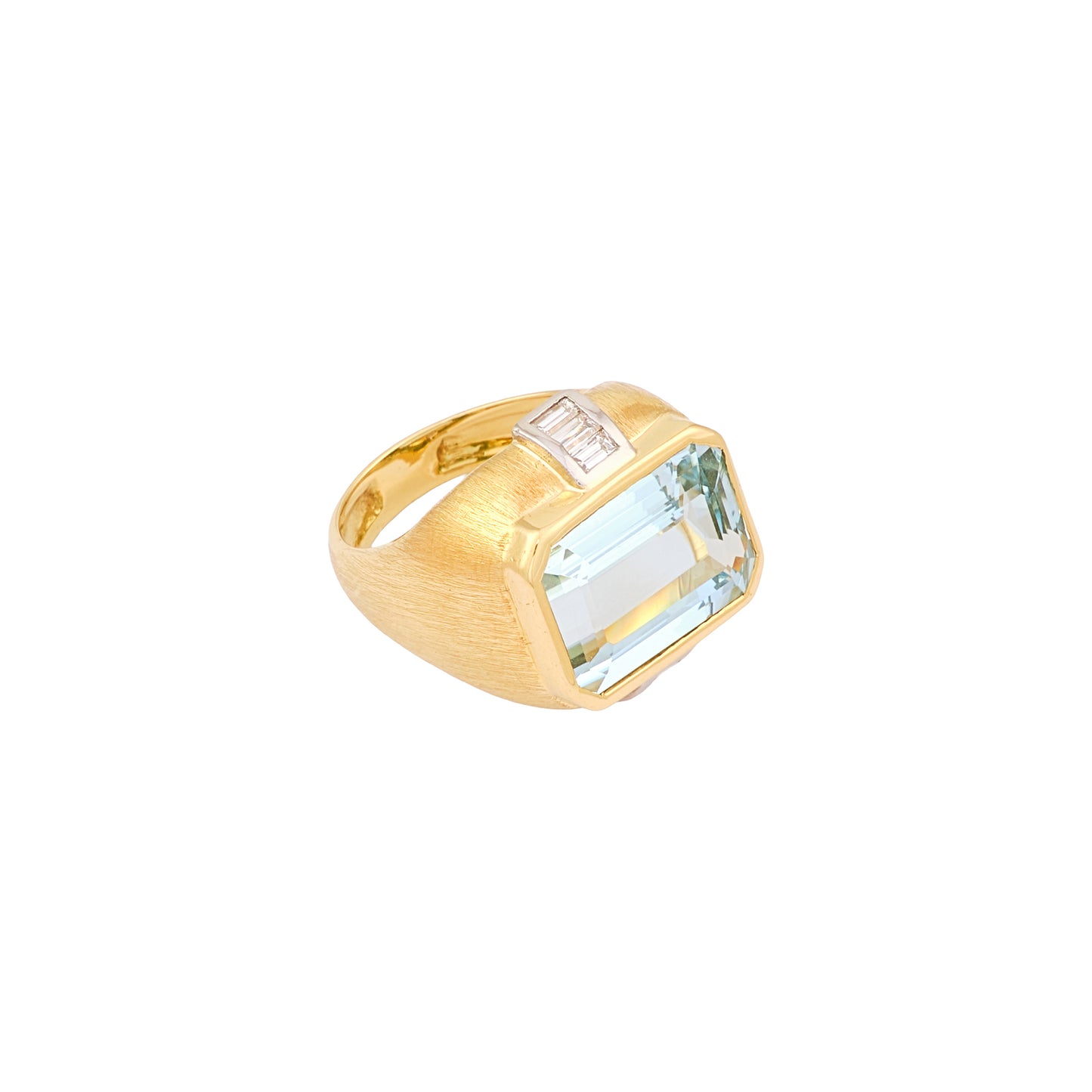 Boris Lebeau Aquamarine Ring