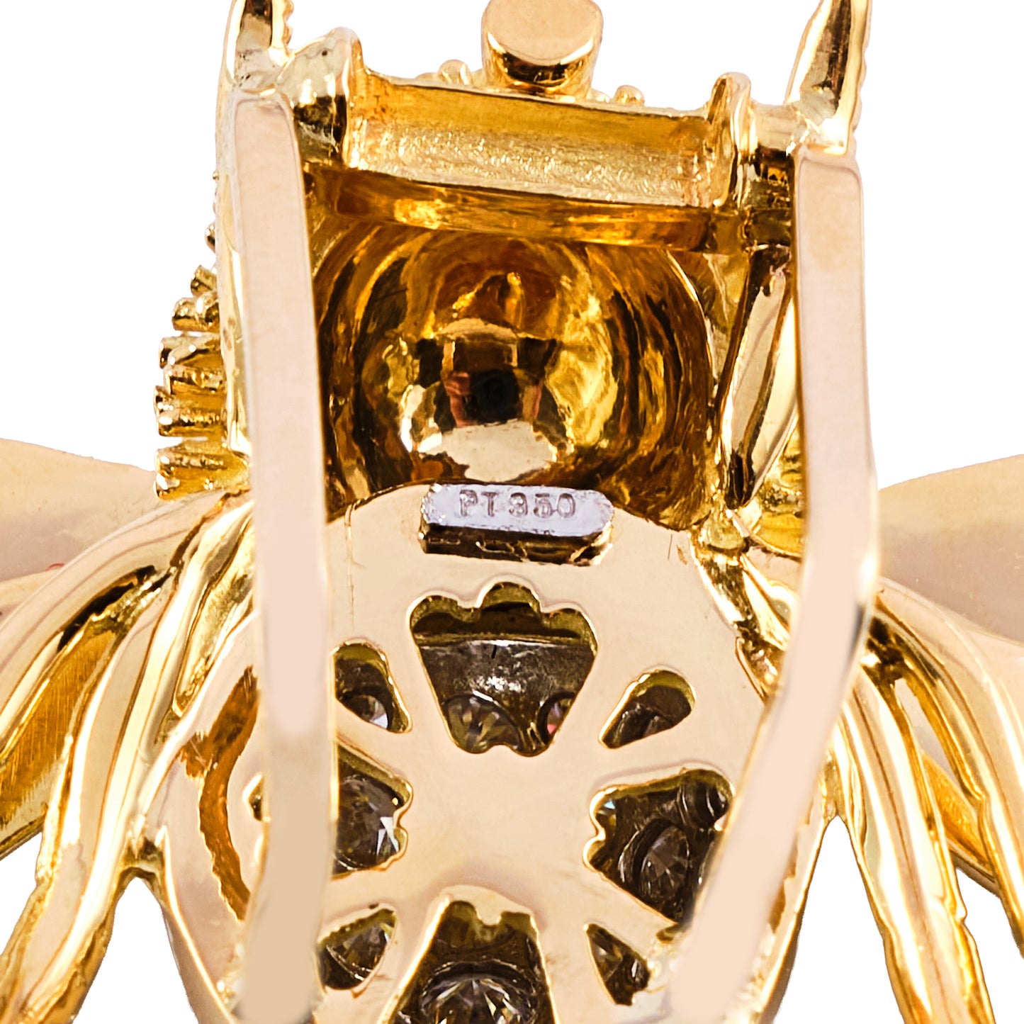 Charles Turi Diamond Bee Pendant