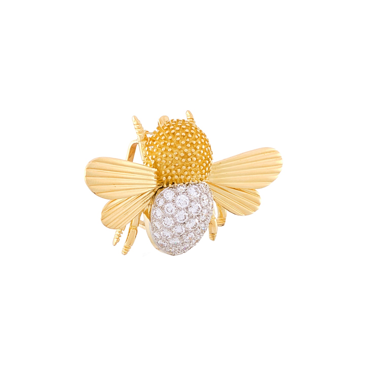 Charles Turi Diamond Bee Pendant
