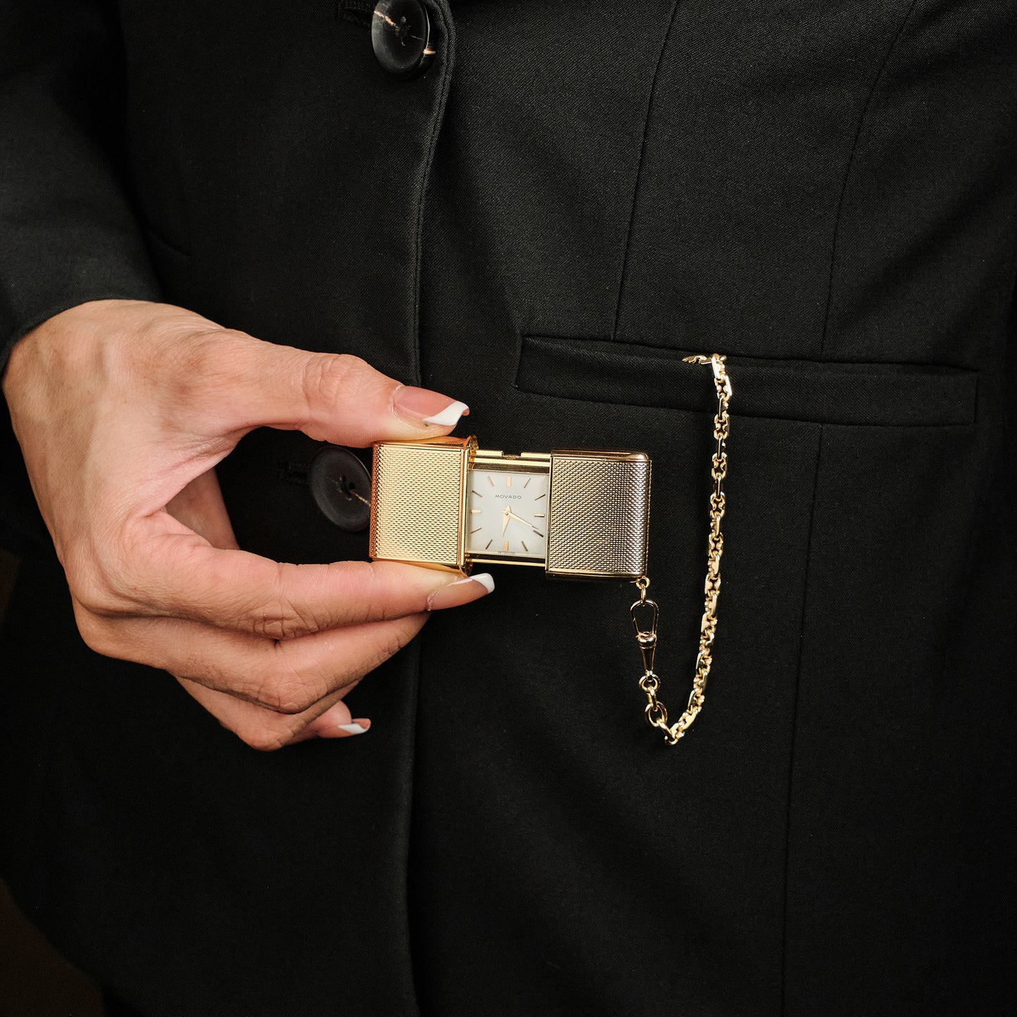 Movado Ermeto Vintage Pocket Watch