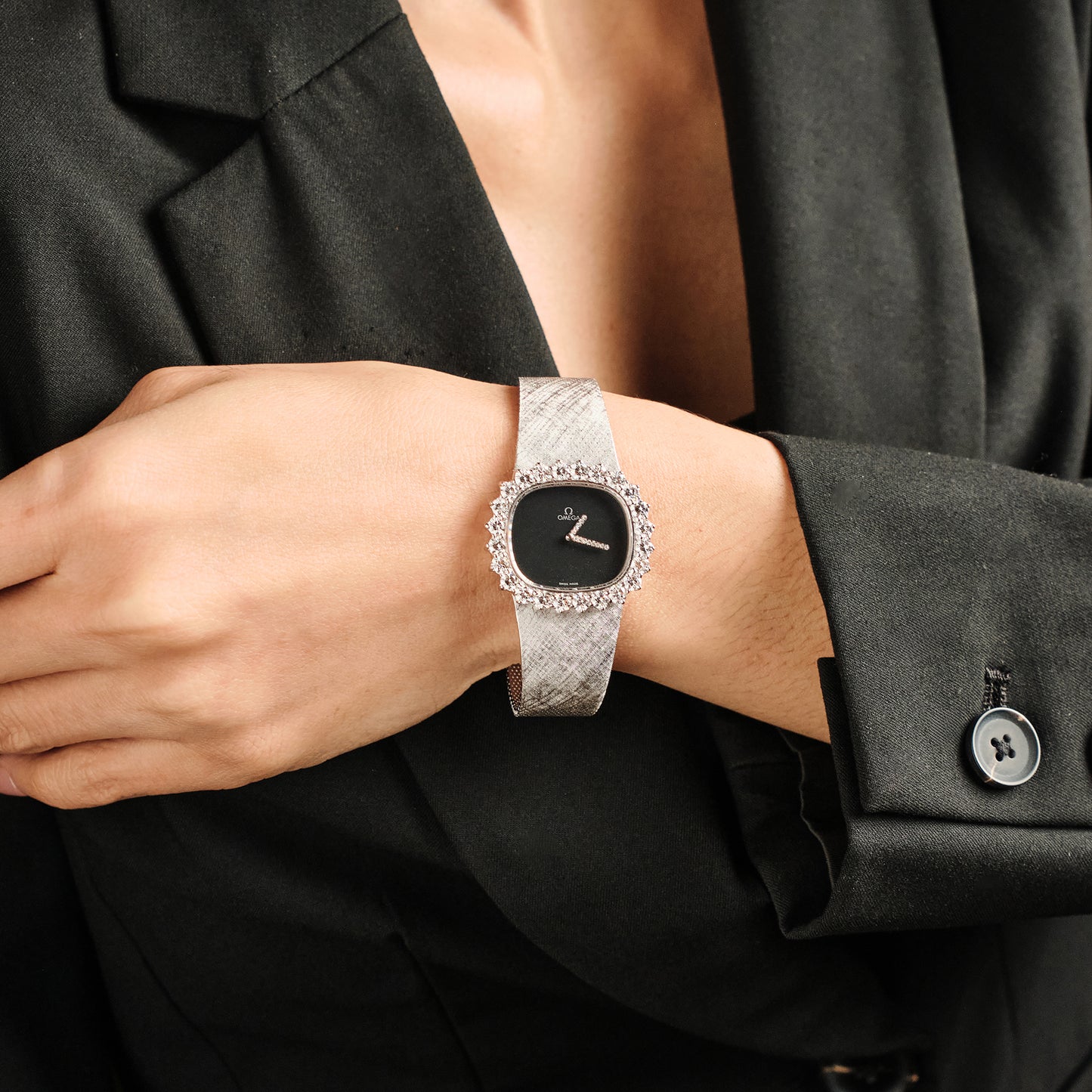 Omega Diamond Ladies Watch