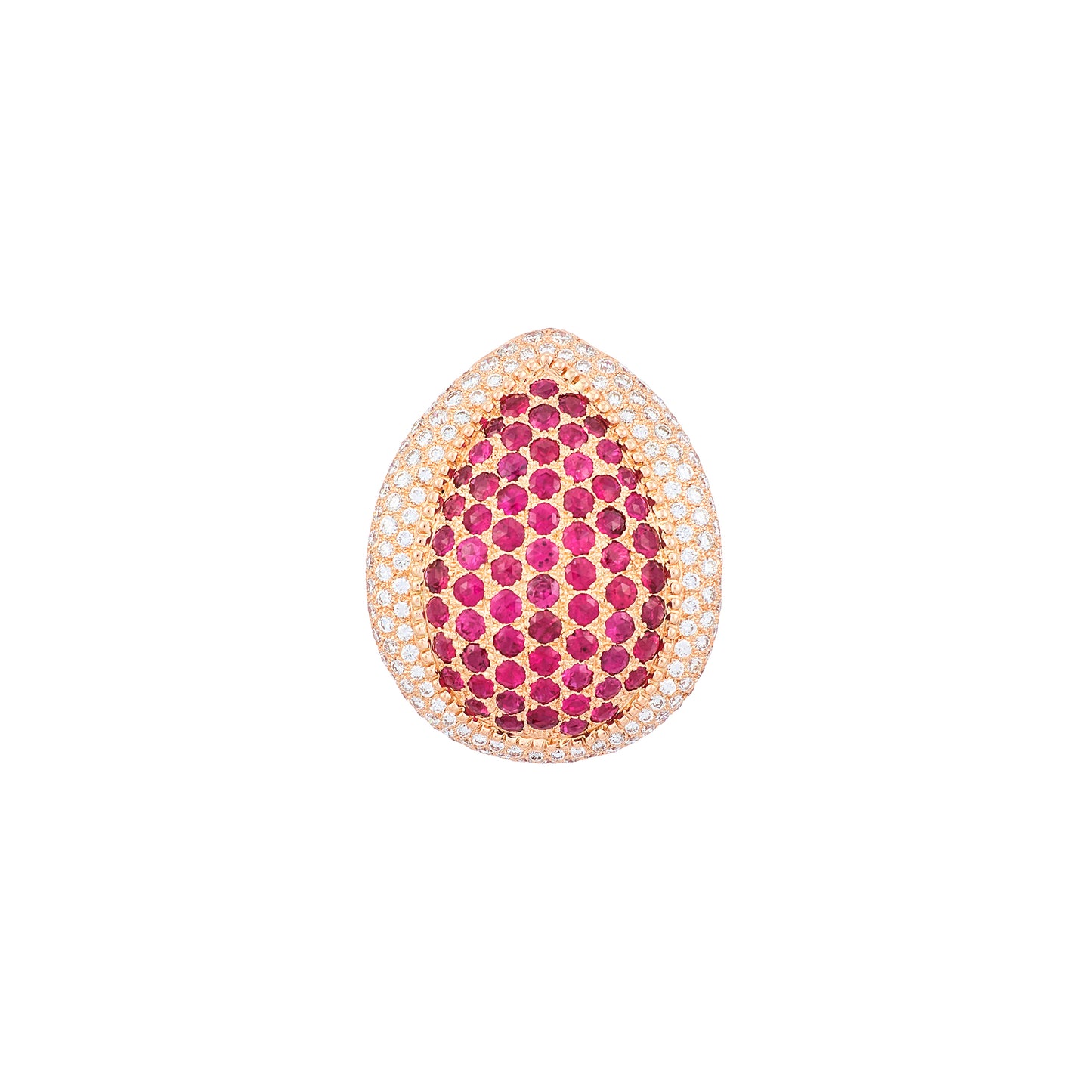 Mouawad Rosette Ruby Pendant