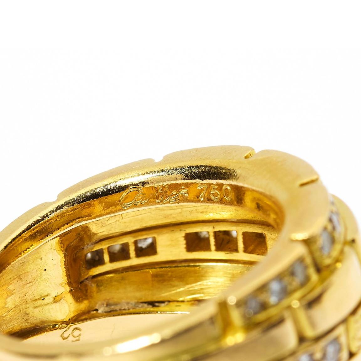 Cartier 'Maillon Panthère' Diamond Ring