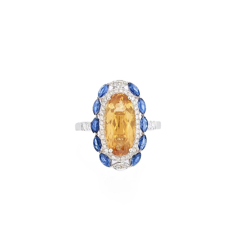 Vintage Imperial Topaz Ring/Pendant