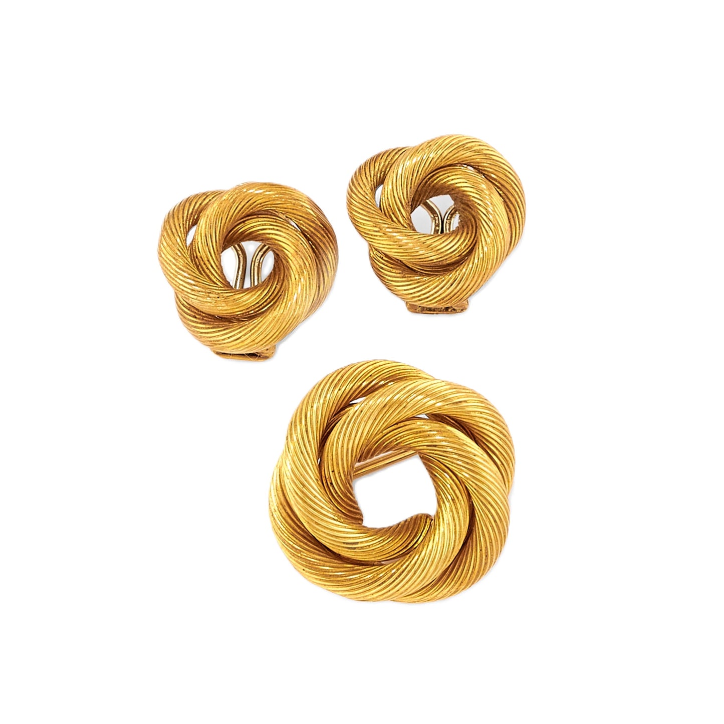 Weingrill Earrings and Brooch Suite