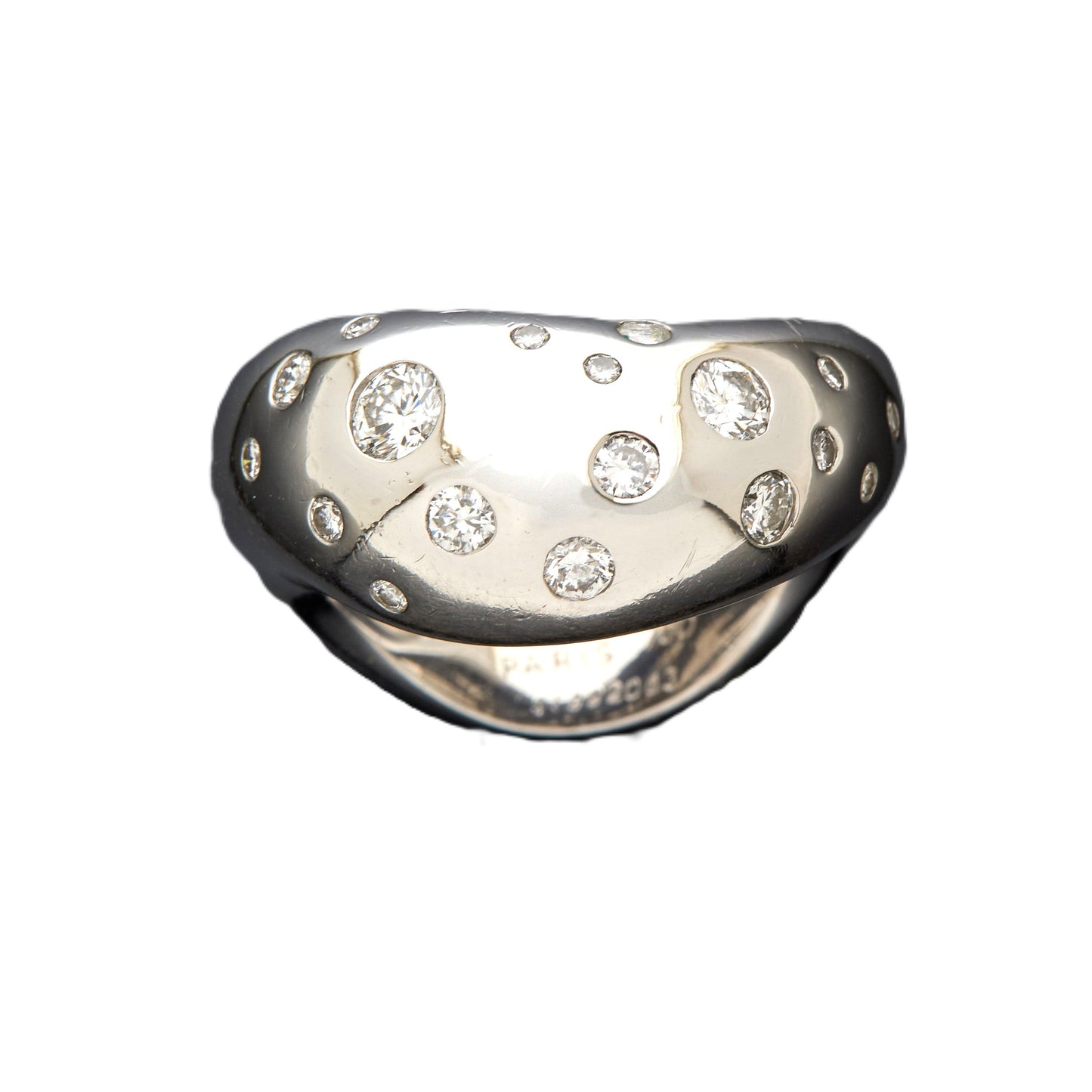 Fred "Mouvementée" Diamond Ring