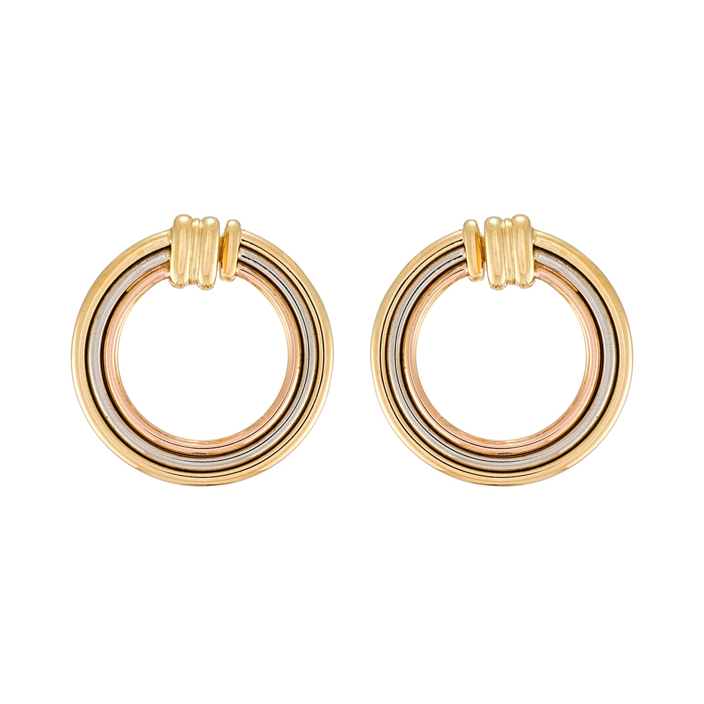 Cartier Trinity Hoop Earrings