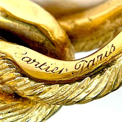 Cartier Gold Knot Ring