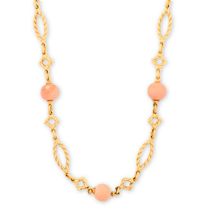 Cartier Angel Skin Coral Long Necklace