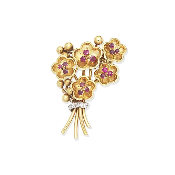 Boucheron Bouquet Brooch