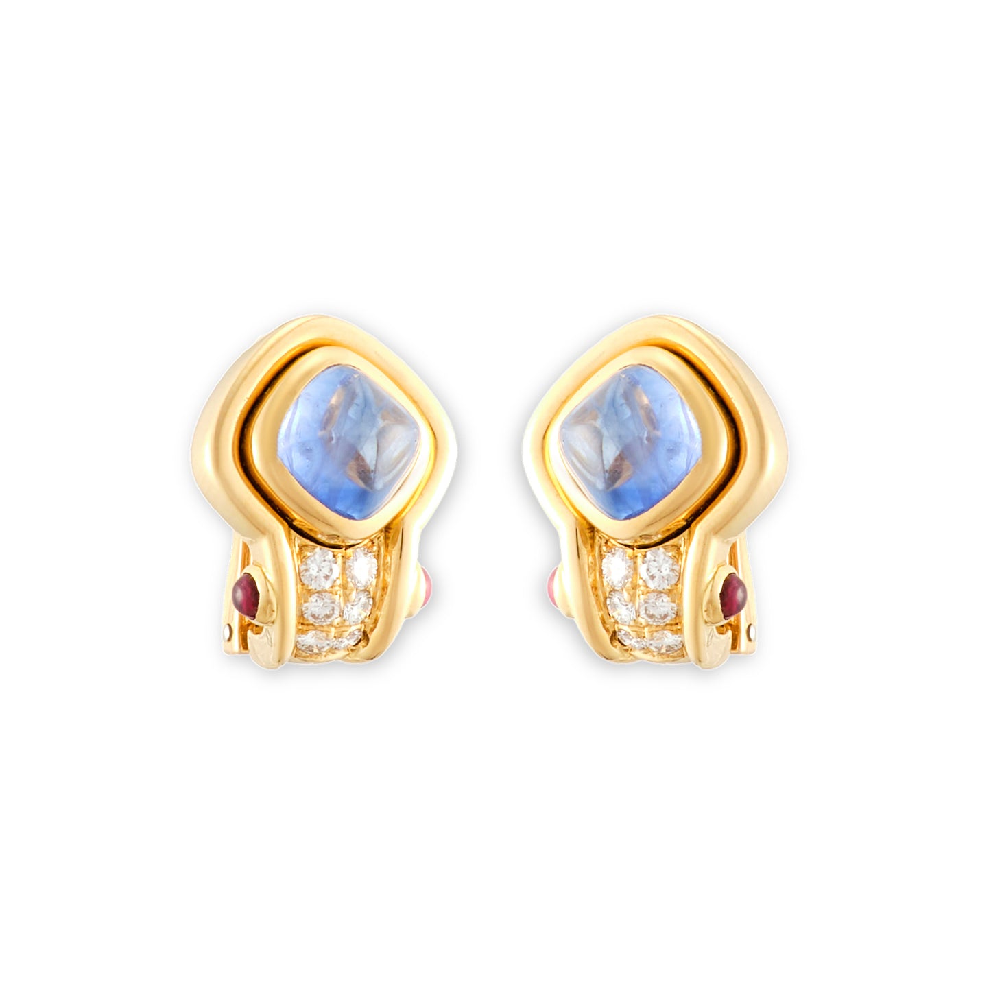 Kent Raible Sapphire Earrings
