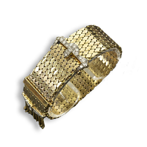 Vintage Strap and Buckle Bracelet