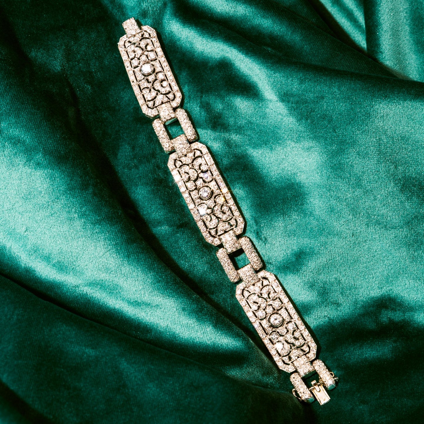 Vintage Platinum Bracelet