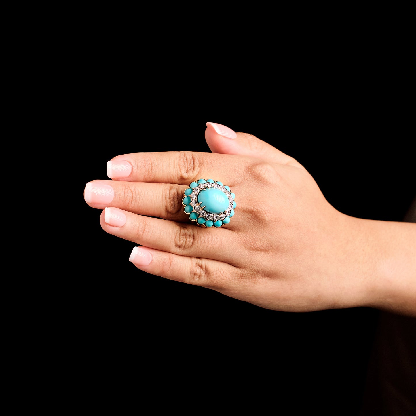 La Triomphe Turquoise Ring