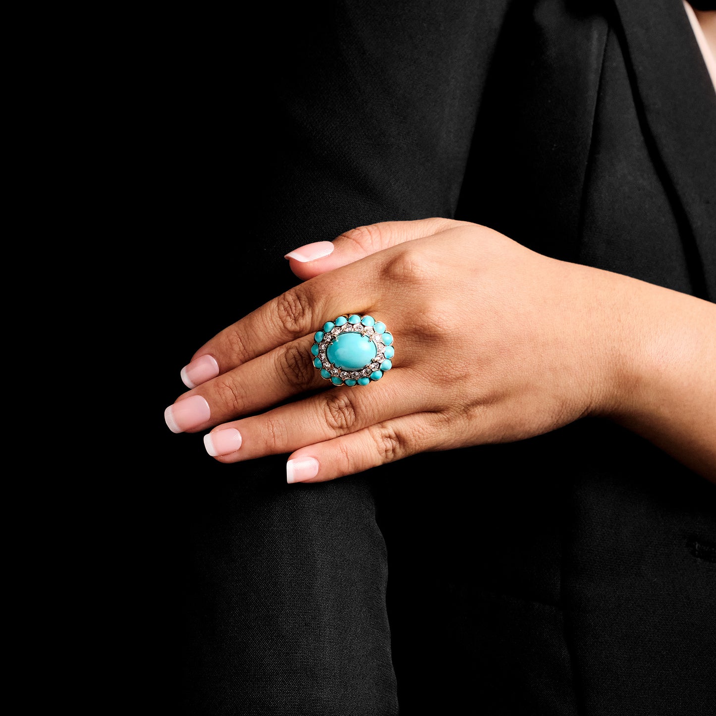 La Triomphe Turquoise Ring