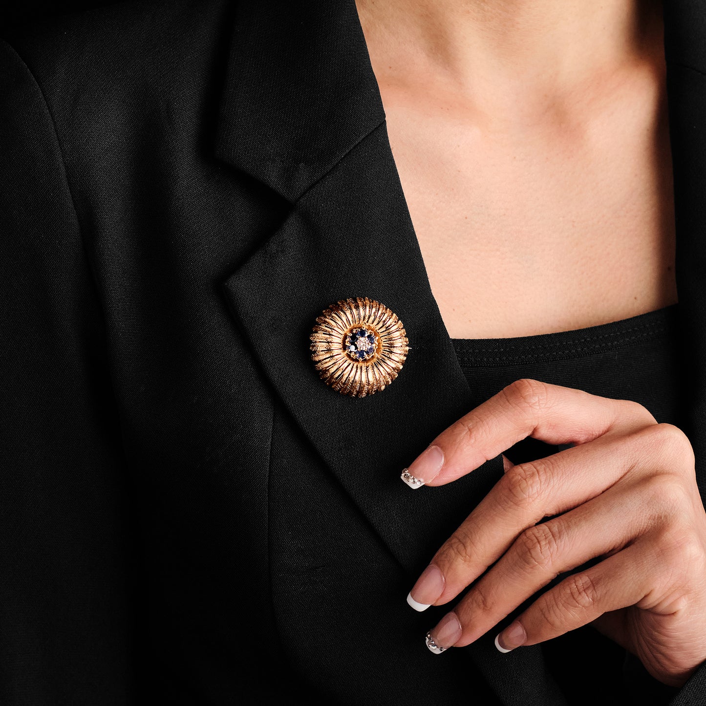 Vintage Flower Brooch