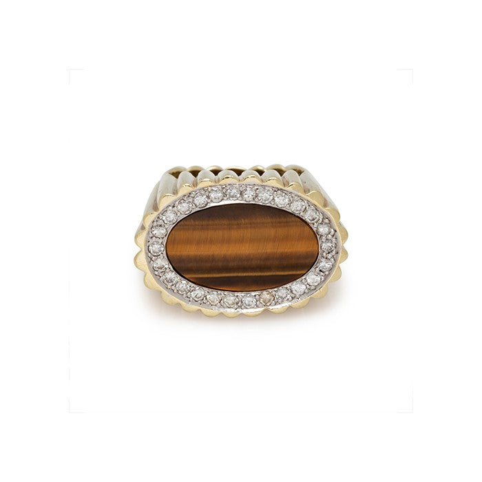 La Triomphe Tiger's Eye Ring