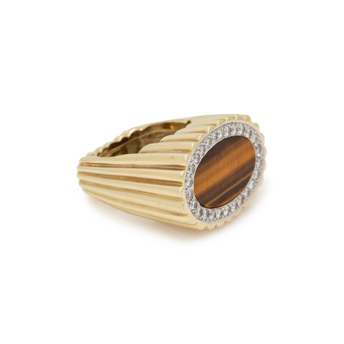 La Triomphe Tiger's Eye Ring