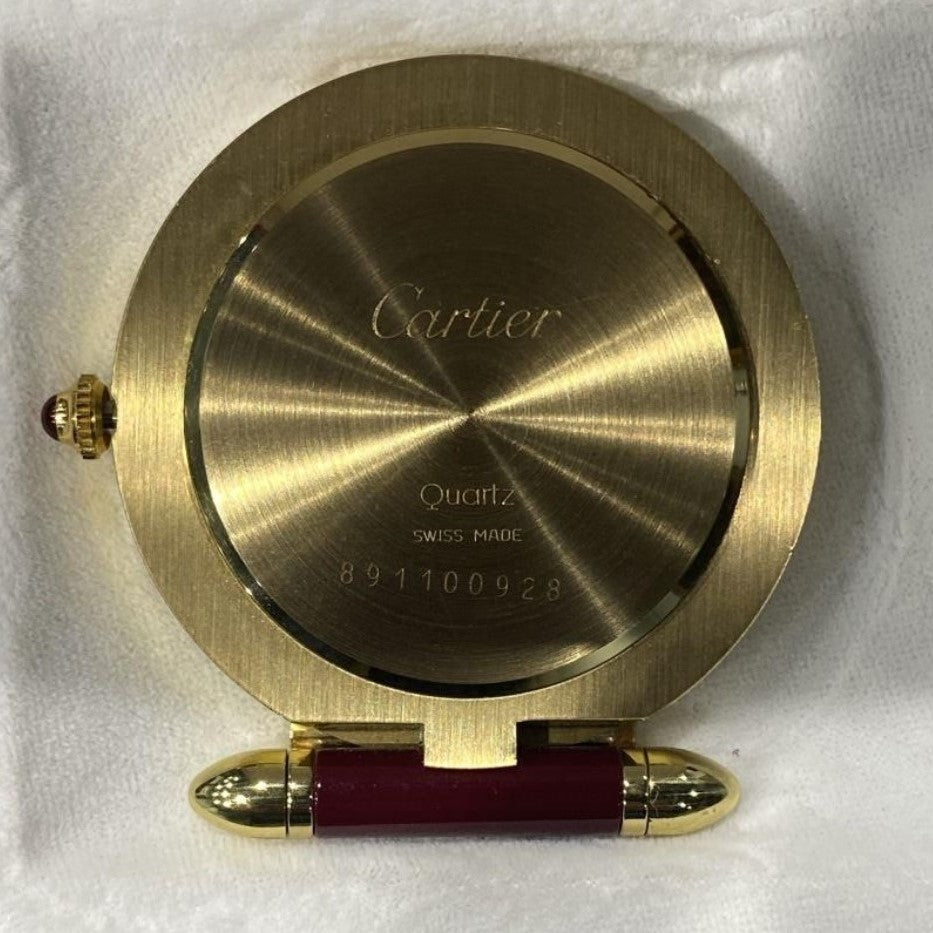 Cartier Travel Alarm Clock