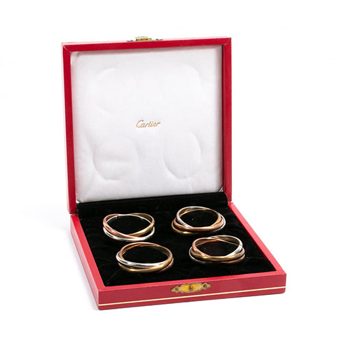 Cartier Trinity Napkin Ring - Set of 4
