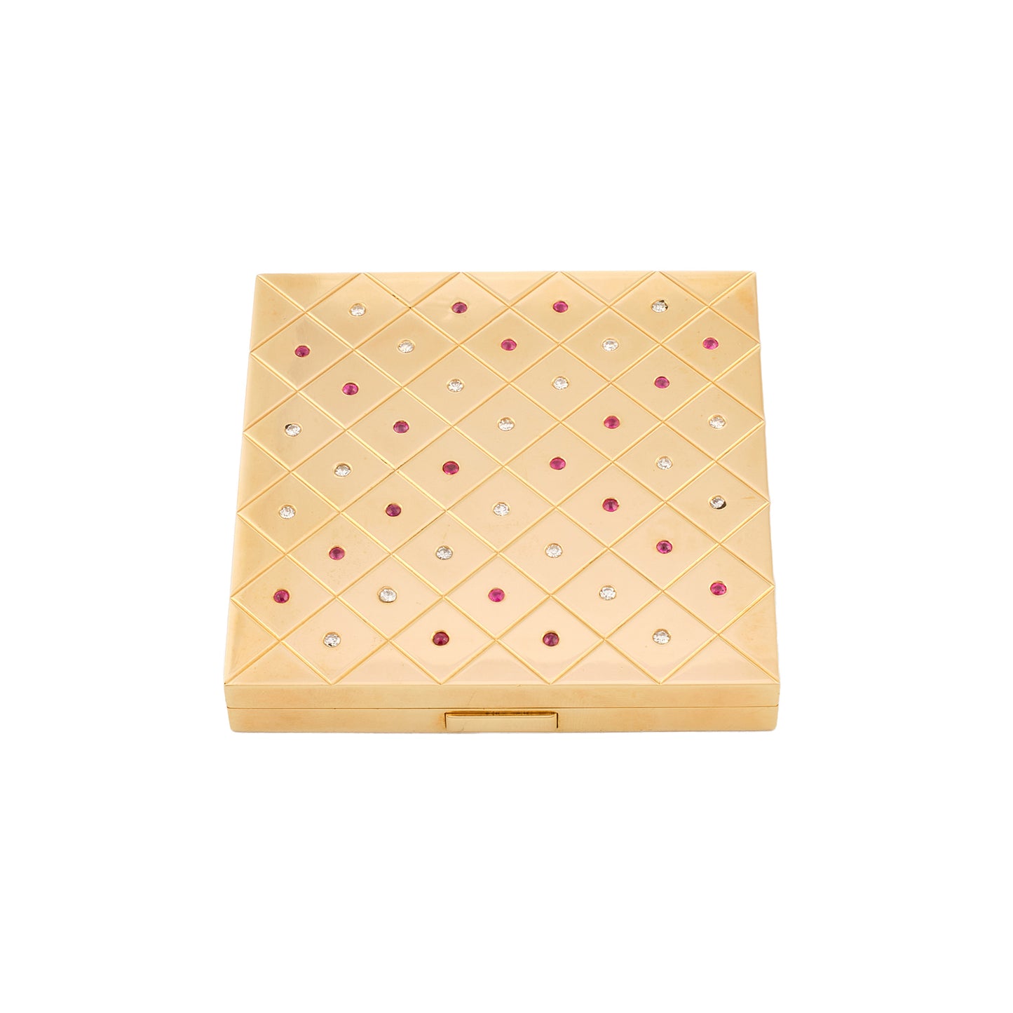 Cartier Gold Compact with Mirror