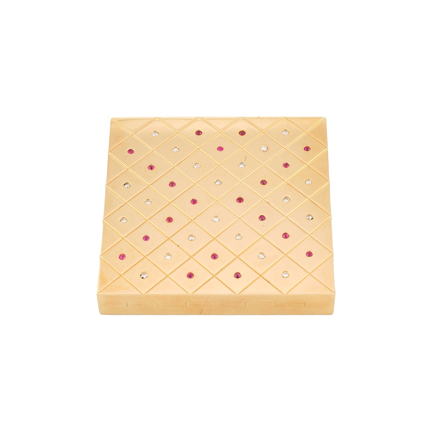 Cartier Gold Compact with Mirror