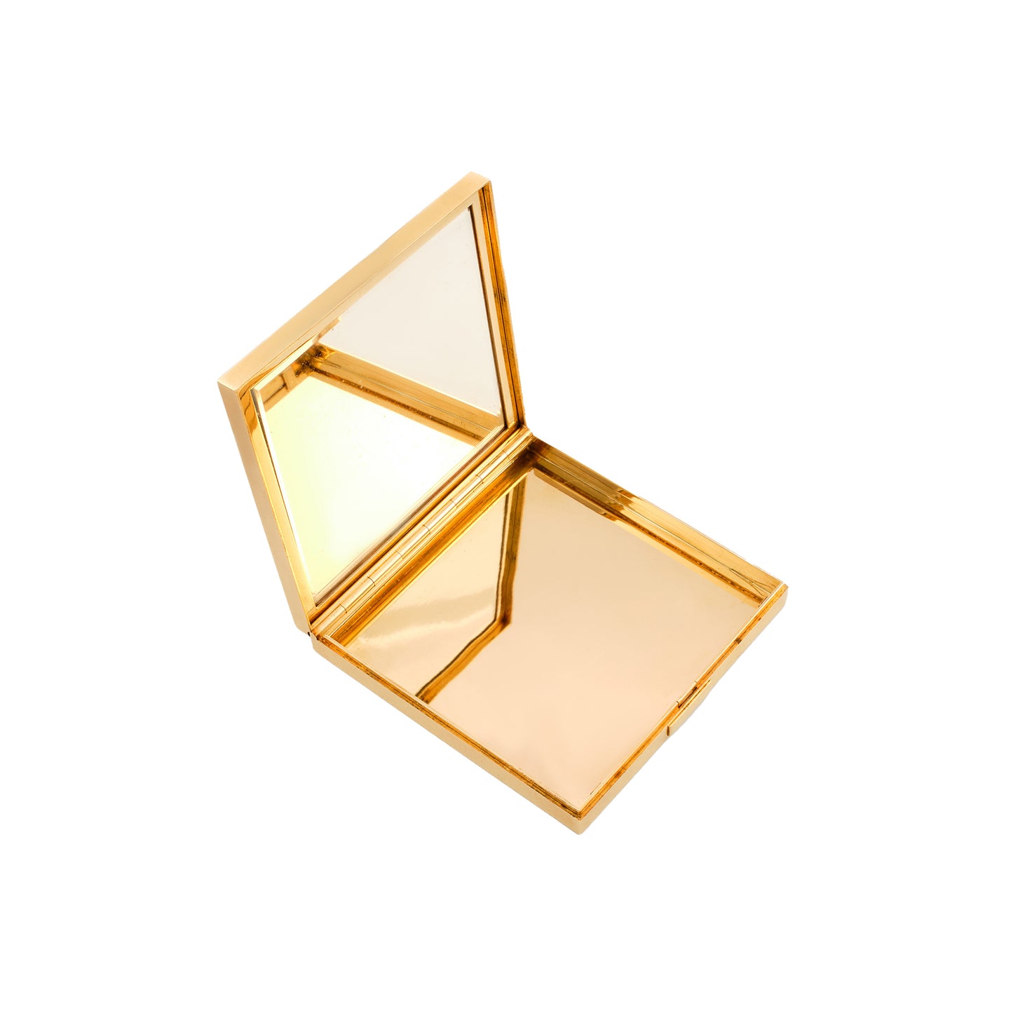 Cartier Gold Compact with Mirror