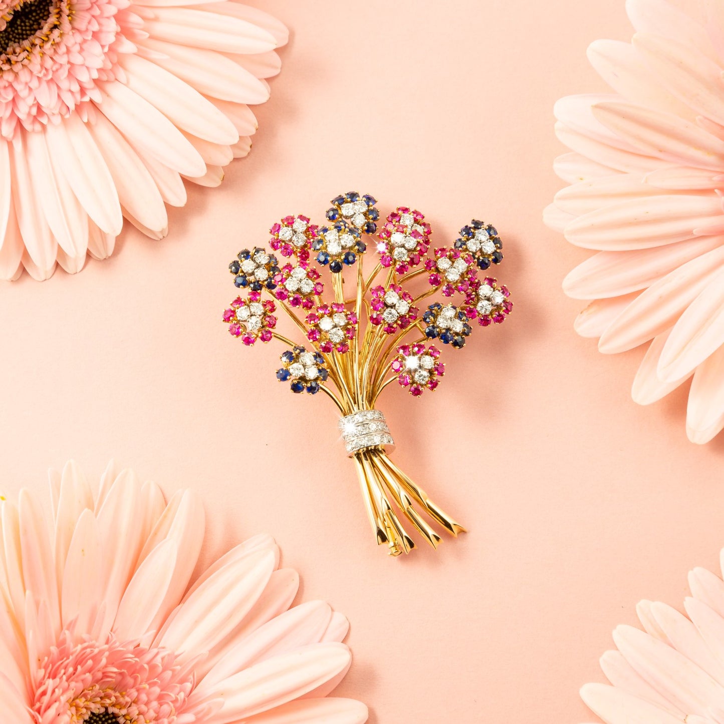 Vourakis Bouquet Brooch