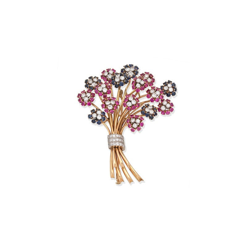 Vourakis Bouquet Brooch
