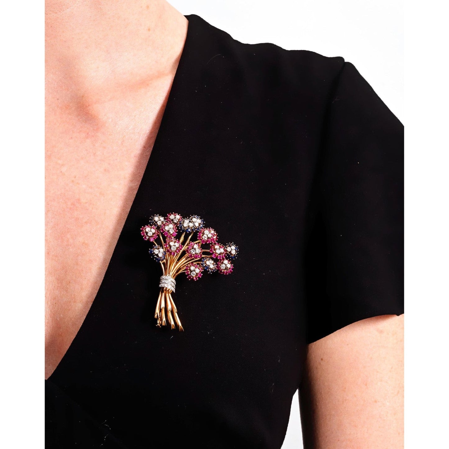 Vourakis Bouquet Brooch