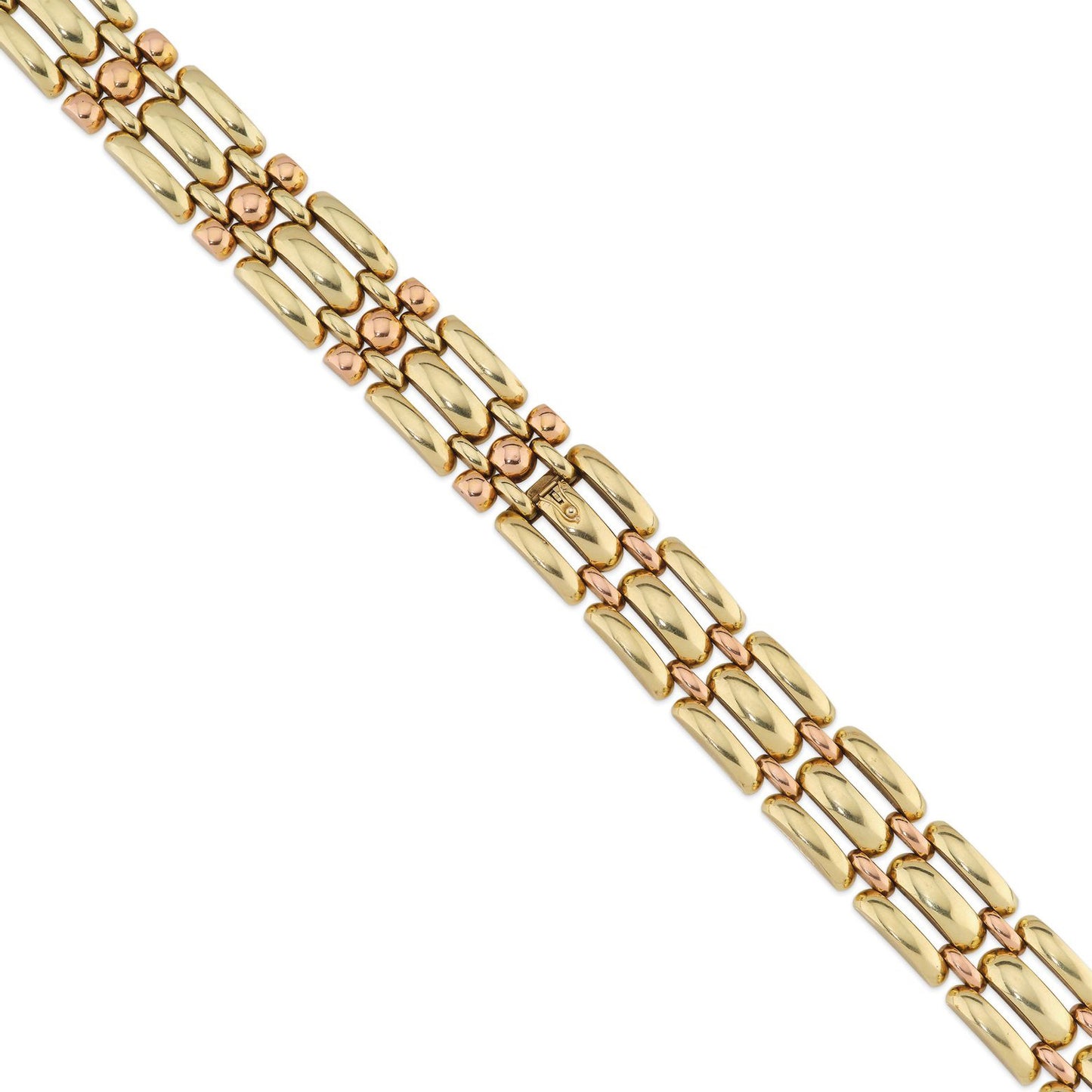 Vintage Bicolor Necklace/Bracelet