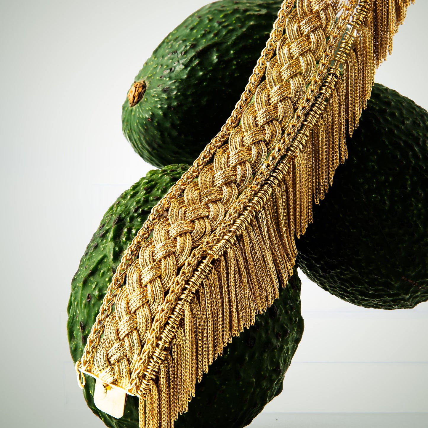 Vintage Italian Fringed Bracelet