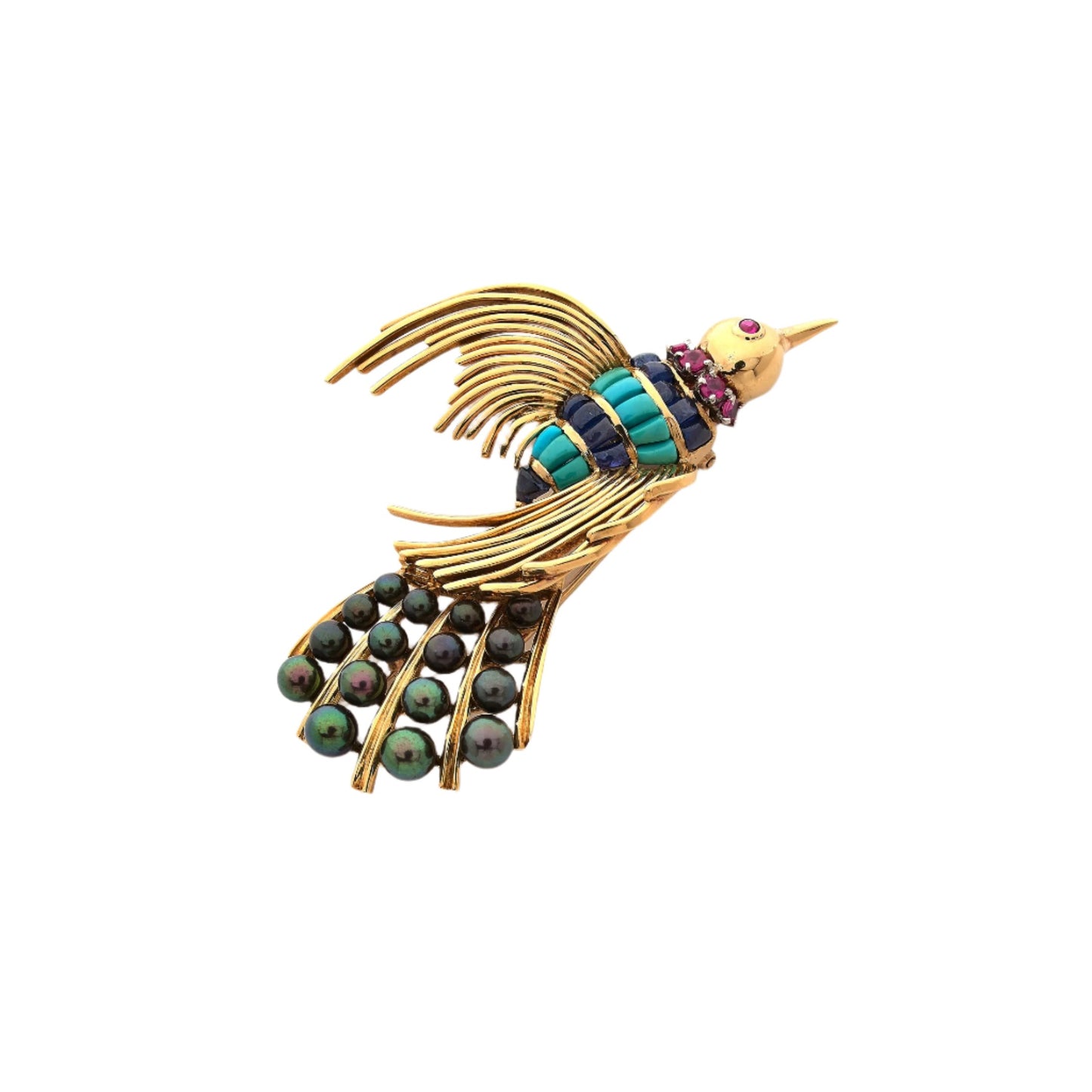 Vintage Bird Brooch