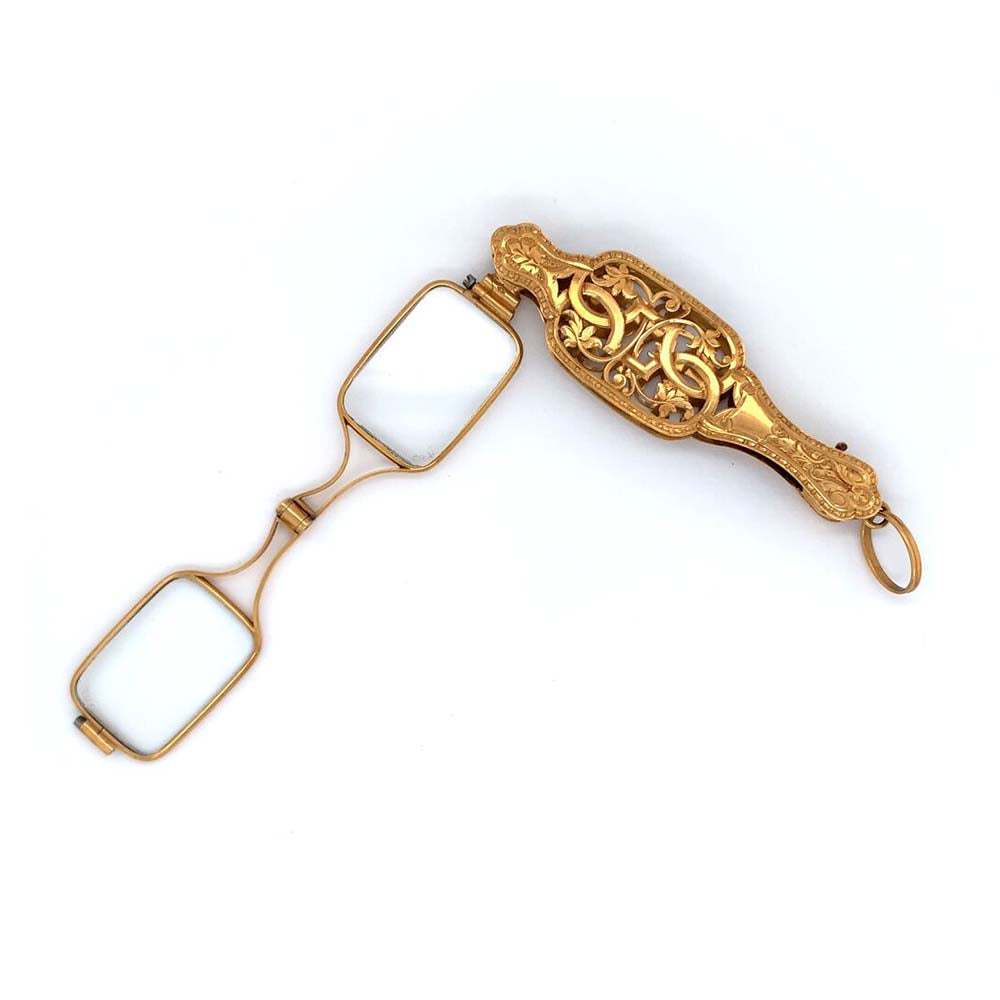 Vintage Gold Glasses