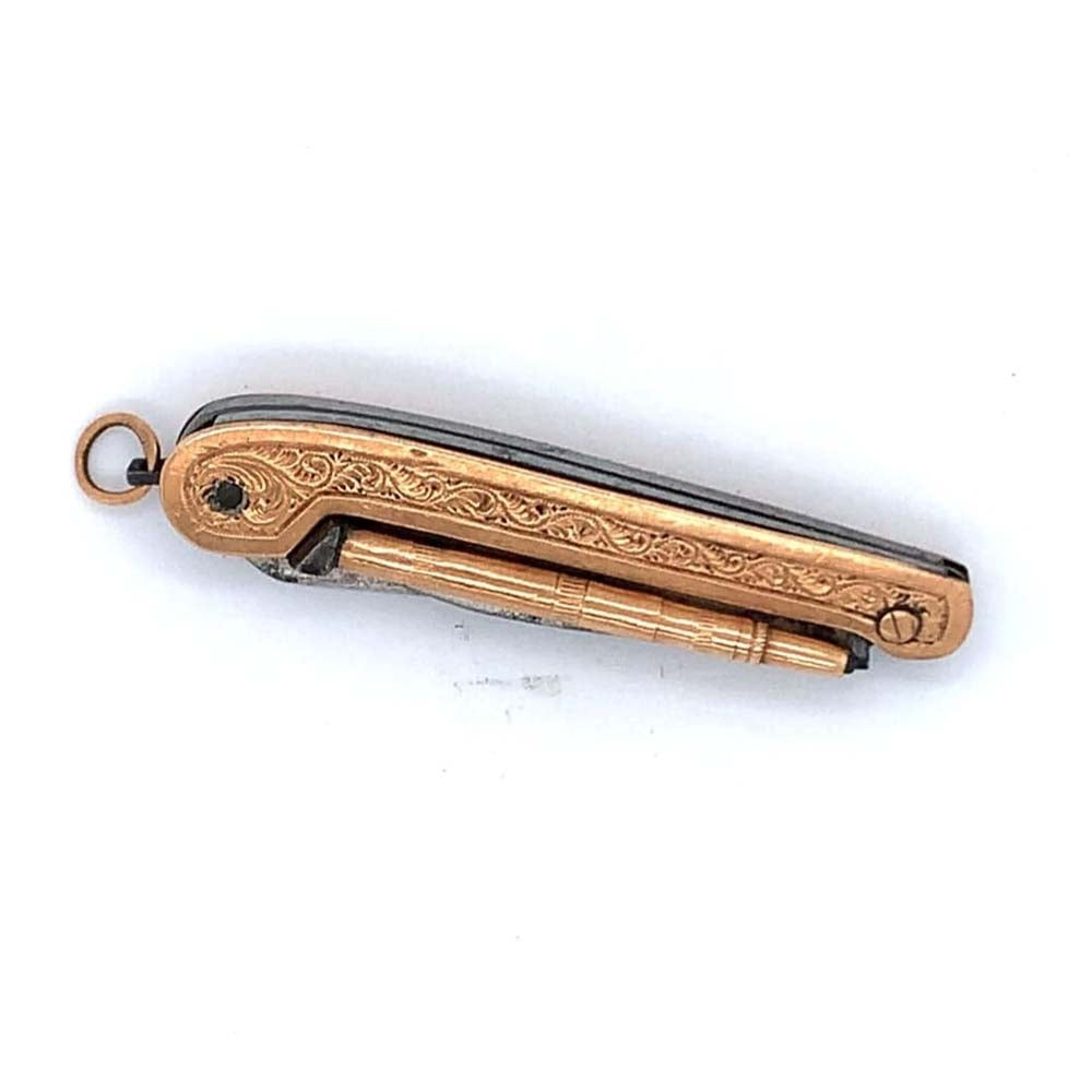 Vintage Gold Penknife