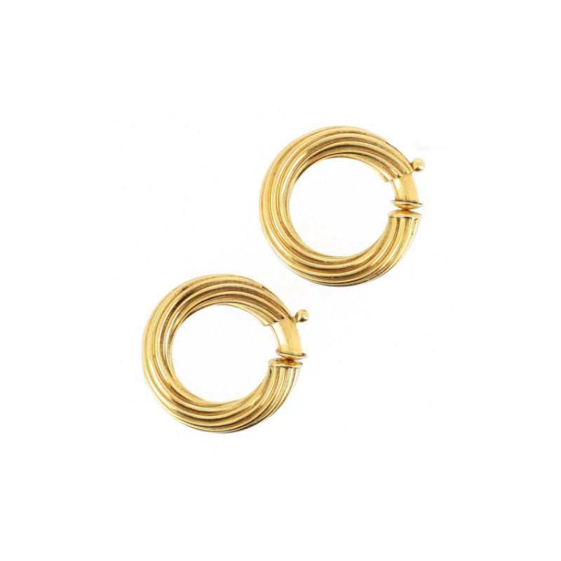 Vintage French Créoles Earrings
